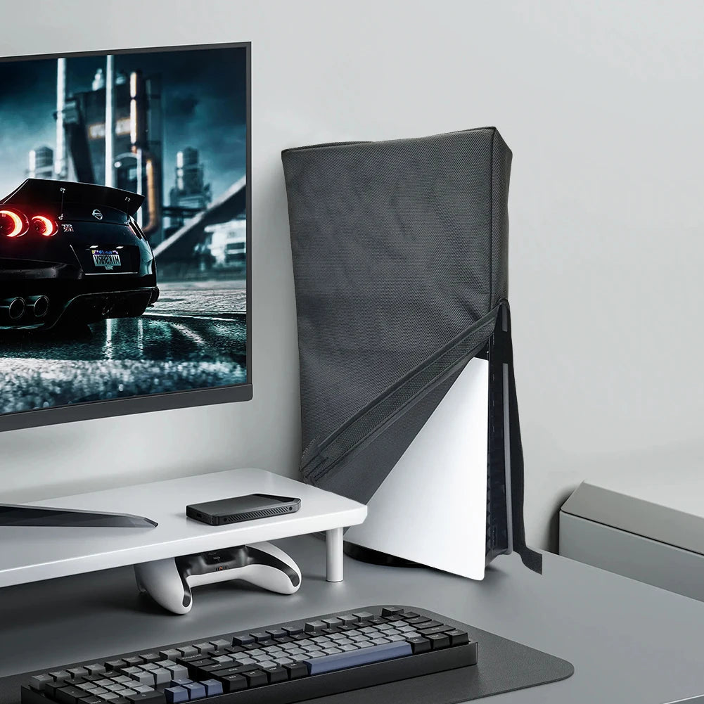 Vertical Dust Cover For PS5 Pro Console Protective Cover Anti-Scratch Dust Proof Protector For PS5 Pro Digital and Disc Edition SwiftNest