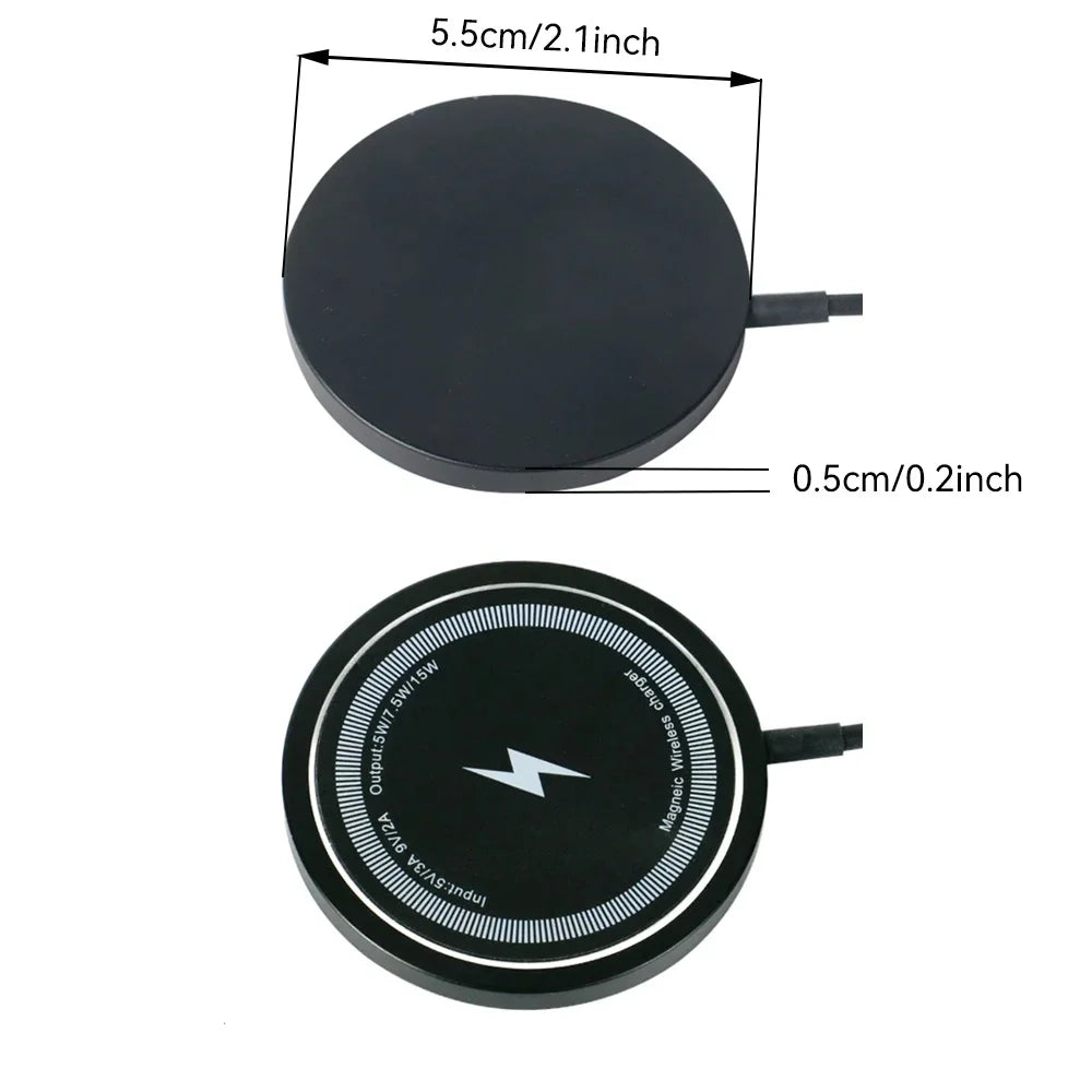 Magnetic Phone Wireless Charger Pad Desktop PD/USB Port Chargers Fast Charging for iPhone 16 15 14 13 12 Pro Max Airpods