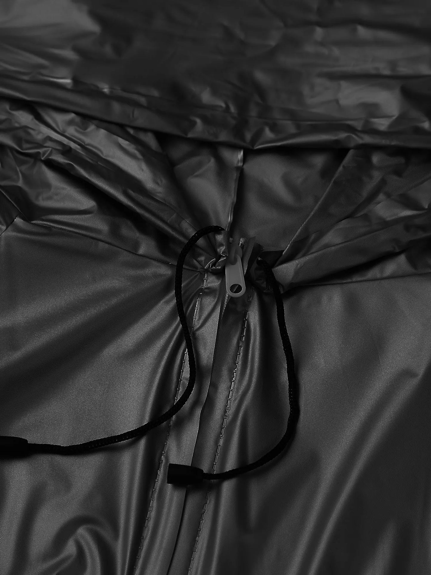 Mens Sports Outfits Sauna Sweat Sets Long Sleeve Hooded Jacket Outerwear and Long Pants PVC Sweating Suit for Gym Workout Yoga