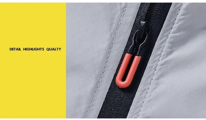 New Sunscreen Coats Men's Breathable Sports Waterproof Jacket Summer UV Protection Outdoor Fishing Skin Clothing