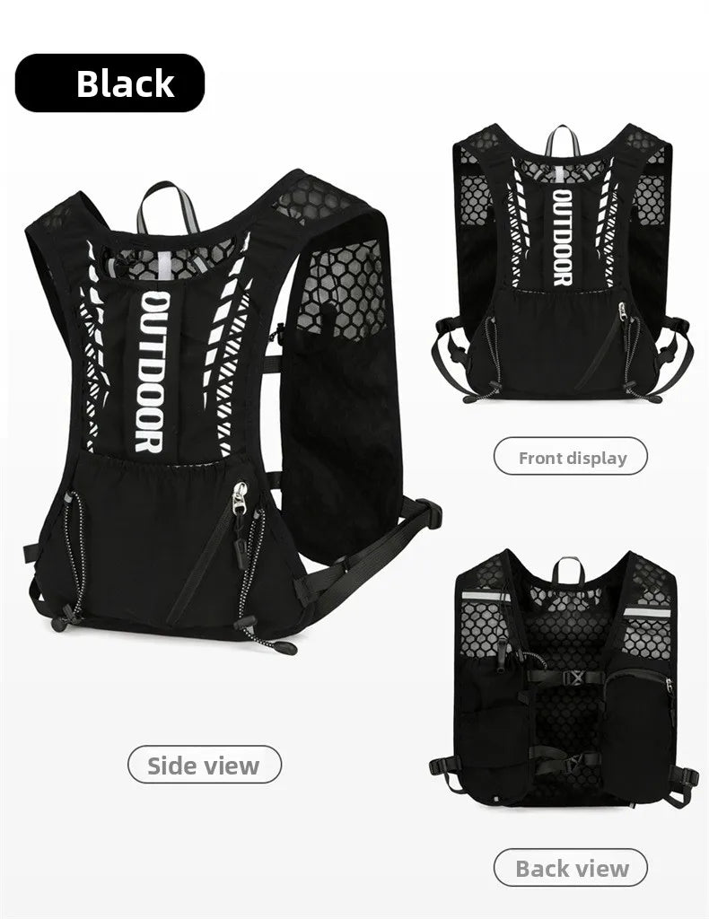 Outdoor sports water bag, hiking, running, cycling, backpack, off-road hiking backpack, water bag package