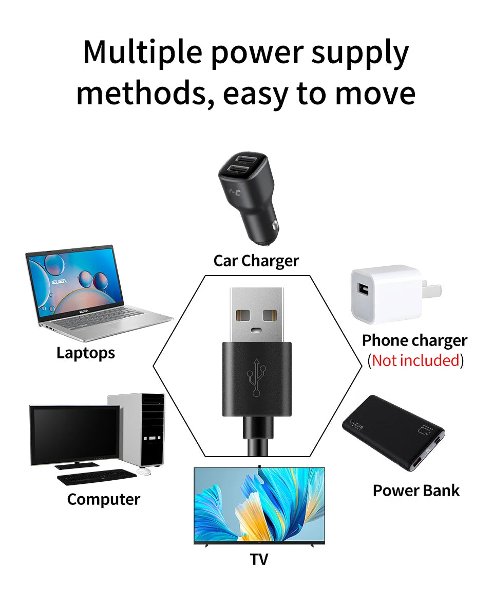 مصباح ليلي على شكل حلقة لغرفة النوم وغرفة المعيشة ومصباح سرير قابل للتعتيم بثلاثة ألوان ومصباح ليلي LED وإضاءة محيطة وطاولة بجانب السرير وملحقات الطاولة
