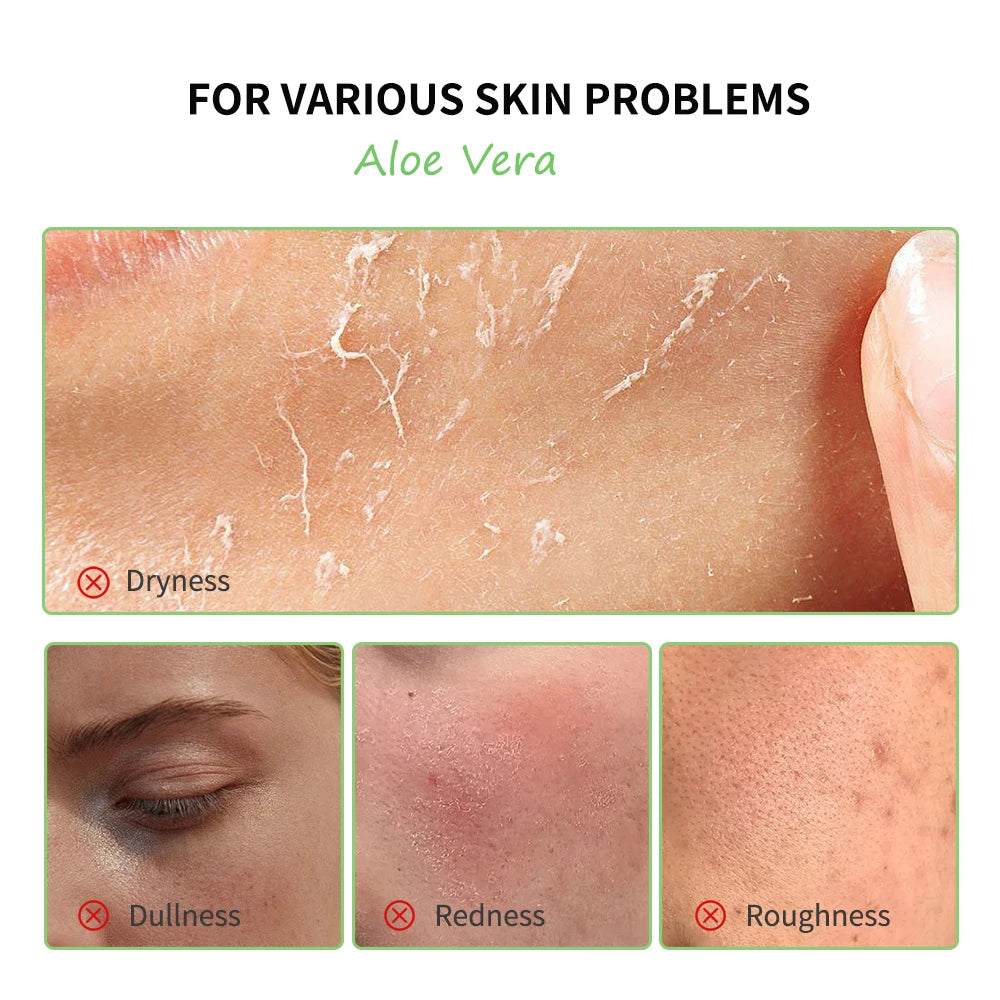 Multi-skin Care Aloe Vera Skin Care Set Deep Moisturizing Deep Nourishment Whitening Brightening Hydrating Smooth Skin