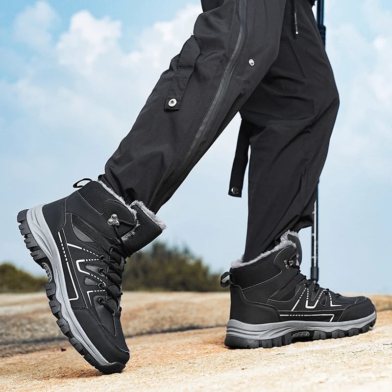 Autumn And Winter Outdoor Travel Camping Hiking Shoes Leisure Activities Warm And Comfortable Sports Shoes 39-47