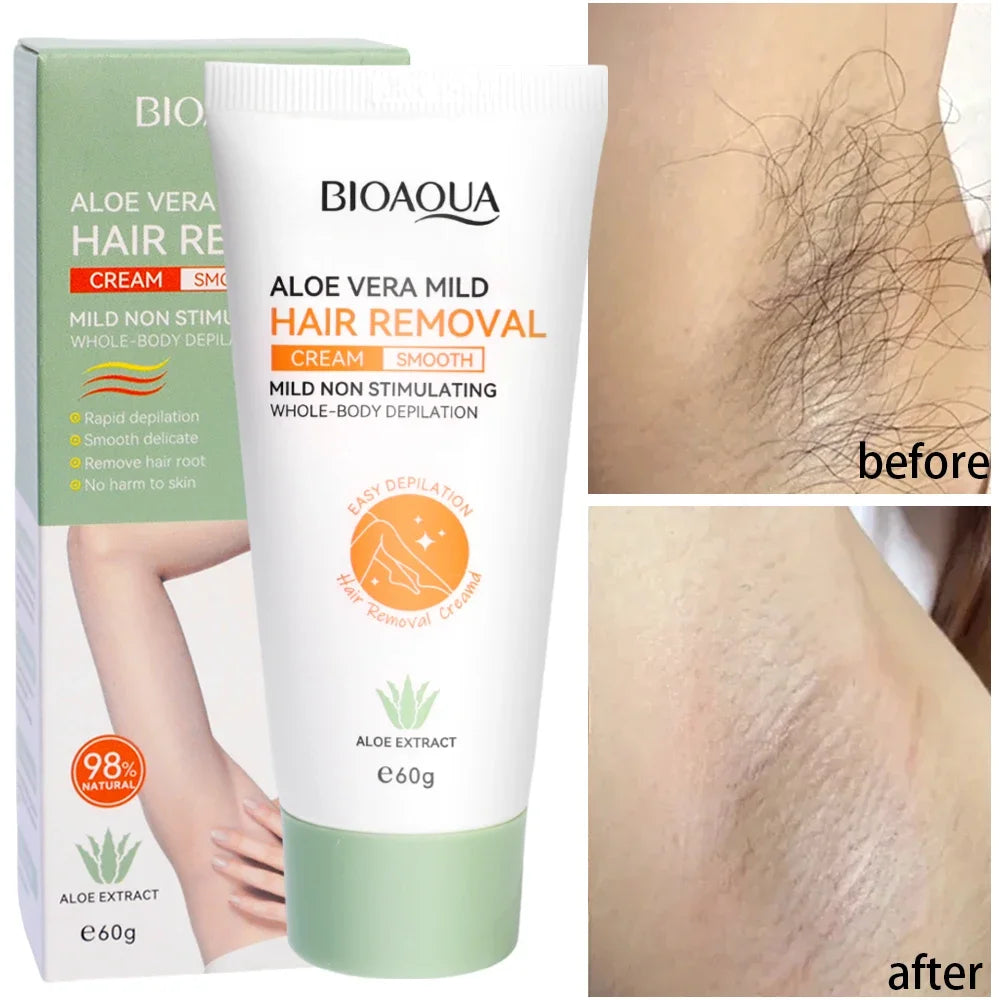 Hair Removal Cream Permanent Epilator Cream Intimate Areas Health Painless Hair Remover Growth Inhibitor for Woman Men Body Care