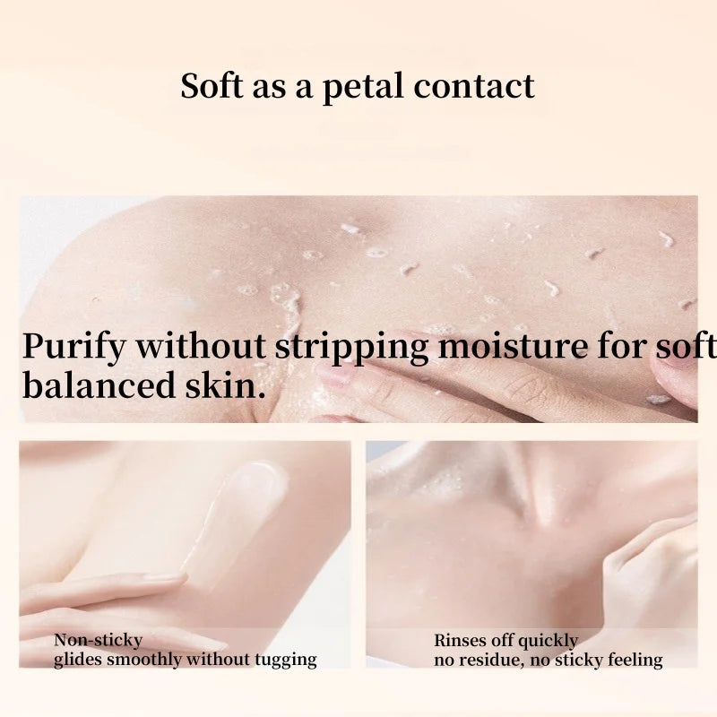 مقشر جوز الهند 350 جرام، غني بمسحوق قشر الجوز والجلسرين ومستخلص جوز الهند ومكونات أخرى للعناية بالبشرة، برائحة جوز الهند المنعشة الغنية، جزيئات مقشرة لطيفة ورقيقة تنظف البشرة بعمق وتزيل الأوساخ والزيوت الطبيعية.