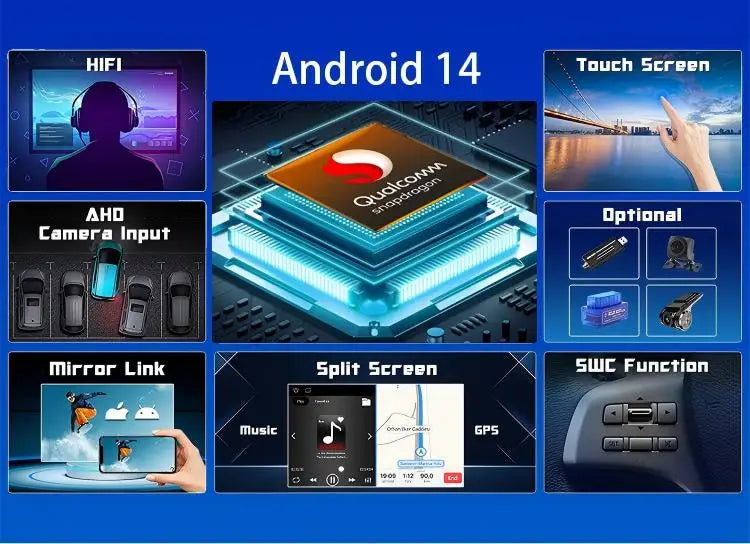 أندرويد 15 لسيارة سانج يونج كوراندو 3 أكتيون 2 2013-2017 2K QLED راديو السيارة بنظام أندرويد مشغل فيديو متعدد الوسائط GPS ستيريو CarPlay 4G BT