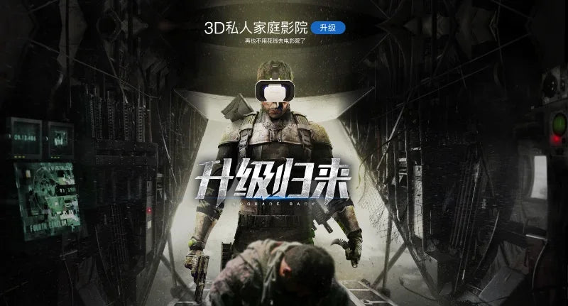 نظارات الواقع الافتراضي G05 ثلاثية الأبعاد من SHINECON، تُثبّت على الرأس، نظارات الواقع الافتراضي قابلة للتعديل للهواتف الذكية التي تعمل بنظام أندرويد بمقاس من 4.7 إلى 6.3 بوصة