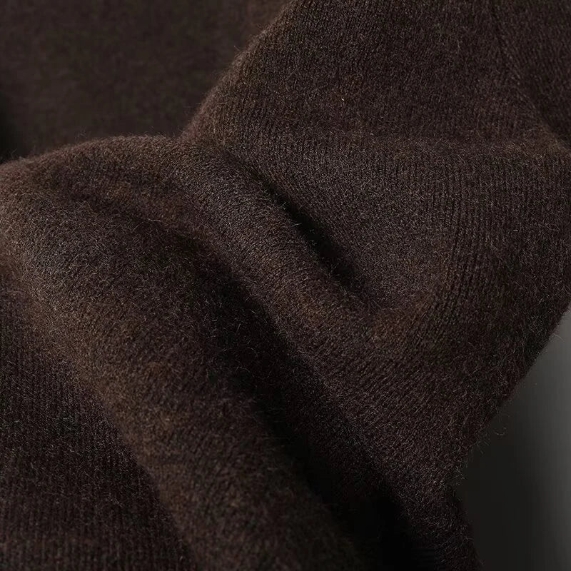 ملابس نسائية 2025 شتاء جديد نمط شخصية الموضة الأوروبية والأمريكية مزاجه سترة محبوكة متعددة الاستخدامات