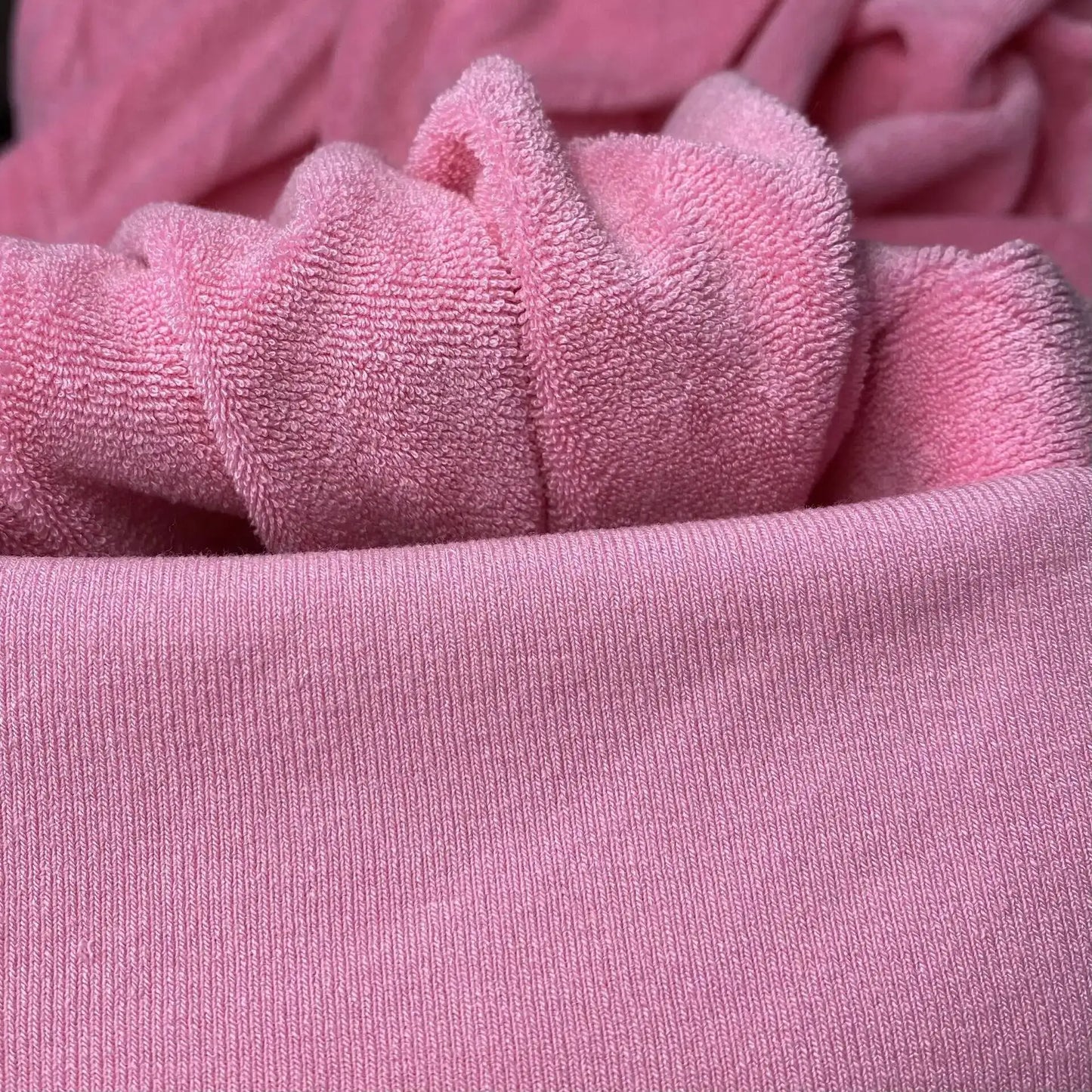 Cotton Towel Fabric  Clothing Fabric Knitted All Cotton Towel, Hat, Makeup Bag Single-sided Looped Fabric