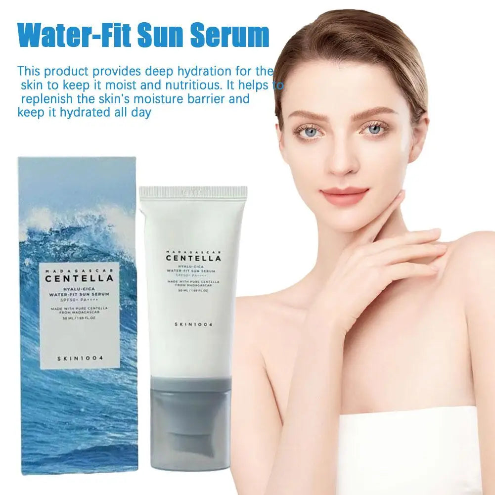 50ml Korean SKIN1004 Water-Sensing Sunscreen Hyaluronic Centella Niacinamide Sensitive Skin Waterproof Skin Care