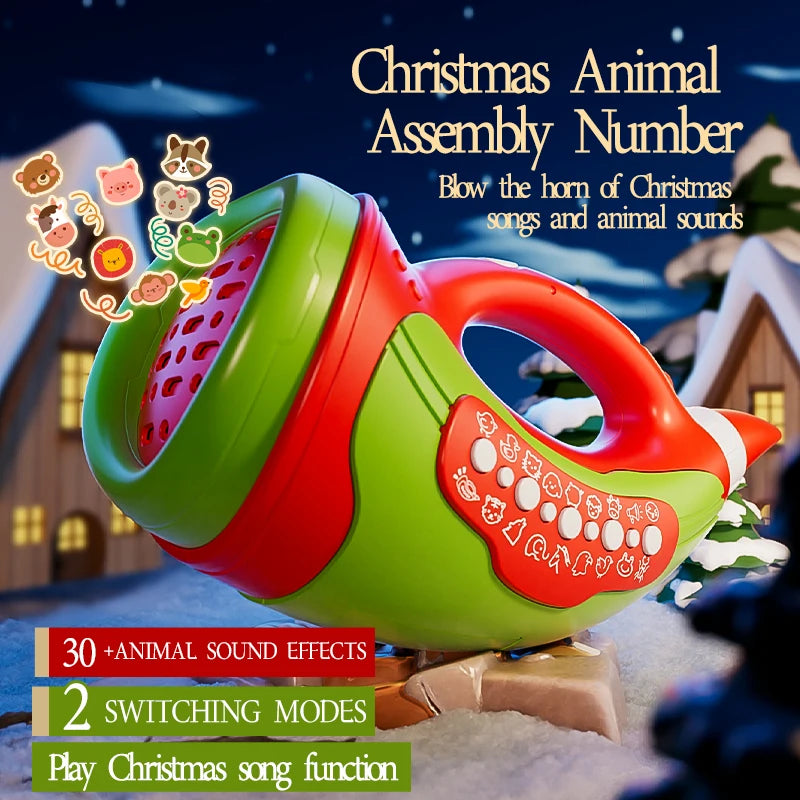 Children's Toys Musical Instruments Animal Sounds Handheld Amplifiers Toys Exercise Lung Capacity Games Birthday Gifts