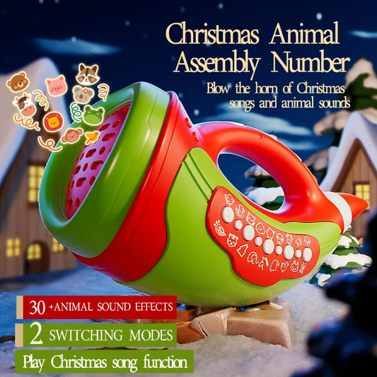 Children's Toys Musical Instruments Animal Sounds Handheld Amplifiers Toys Exercise Lung Capacity Games Birthday Gifts