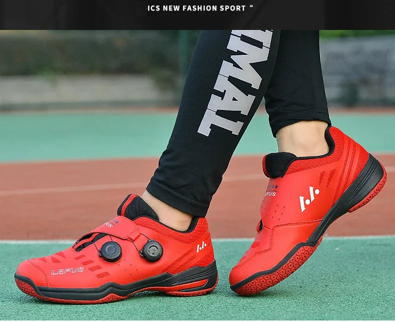 أحذية رياضية خارجية للكرة الطائرة والمبارزة وأحذية تدريب متعددة الوظائف وأحذية تنس الريشة الجديدة للرجال والنساء