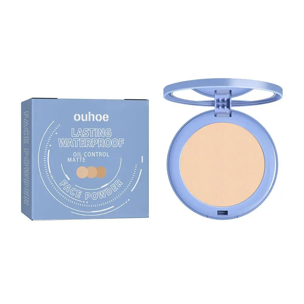 Sunscreen Powder Cosmetic Face Powder Oil-Control Waterproof Lasting Matte Concealer Makeup Pressed Powder Korean Cosmetic  4.8