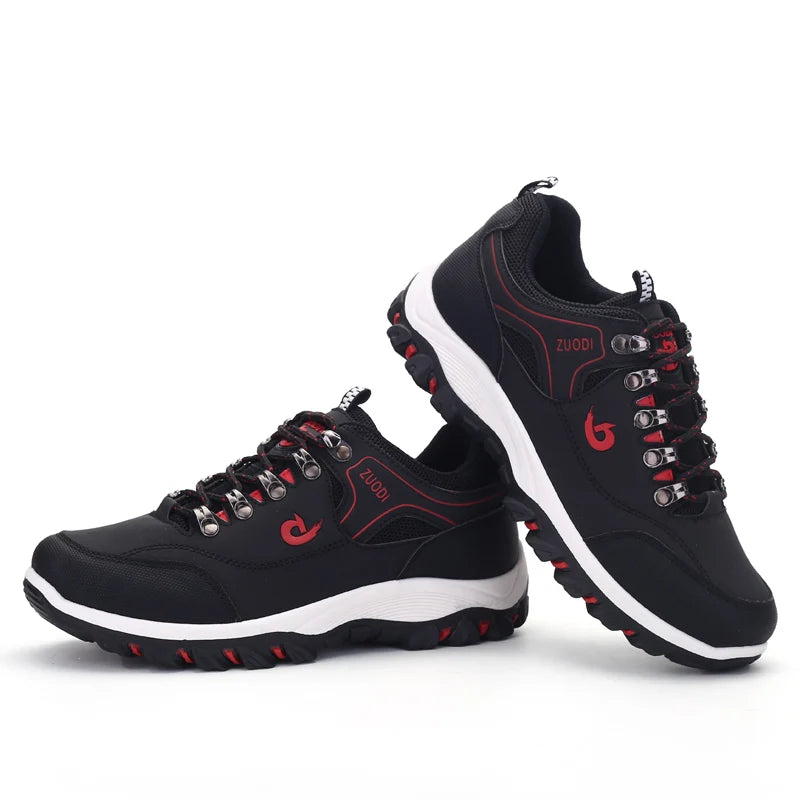 High-Quality Sports Shoes Men's Casual Shoes, Waterproof And Lightweight, Suitable For Outdoor Hiking, Mountaineering, City Work