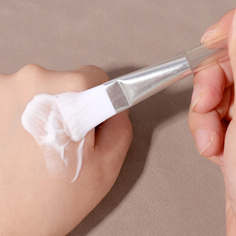 فرش أقنعة الوجه التجميلية، أدوات صنع أقنعة الوجه المصنوعة يدويًا من الشعر الناعم، فرش مكياج، أقنعة، أدوات وضع، صالون تجميل، سبا، أدوات العناية بالوجه