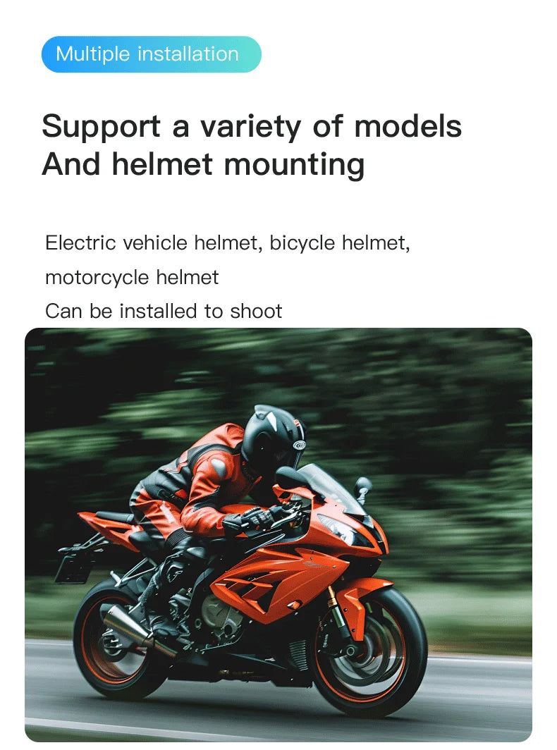 2024 Hot Gift 4K HD Mini Camera Action Cam Wifi High Quality Outdoor Sports Camera Camara Body Cam Camaras Photographic Video