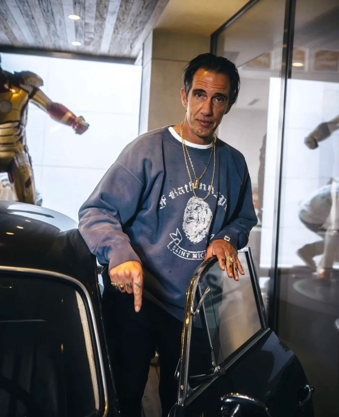 Mens Clothing Casual trend Ape man male and female pullover hoodie  ropa hombre