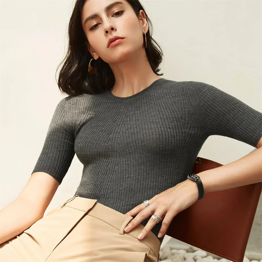 Nylon Loop Sports Strap for Xiaomi Mi Band 9 NFC SmartWatch Wristband Replacement Correa Mi band 9-8 Bracelet Belt Accessories