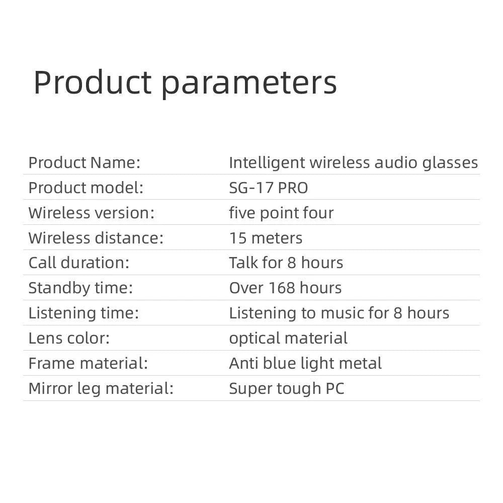 سماعة رأس ذكية لاسلكية 5.4: نظارات رياضية خارجية مع موسيقى وتحدث، هدية عيد ميلاد للرجال والنساء