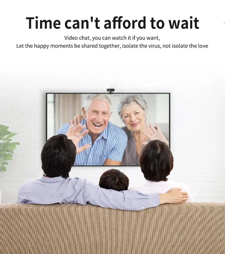 Camera 1080P HD Computer USB Camera With Built In Microphone For Work Tripod Network Web Camера