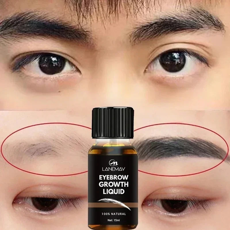 Eyebrow Growth Serum Eyelash Hair Growth Anti Hairs Loss Product Prevent Baldness Fuller Thicker Lengthening Eyebrow Makeup