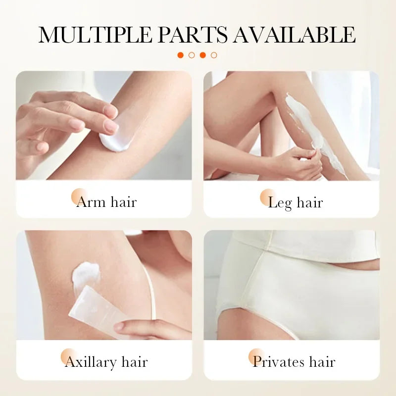 Hair Removal Cream Permanent Epilator Cream Intimate Areas Health Painless Hair Remover Growth Inhibitor for Woman Men Body Care