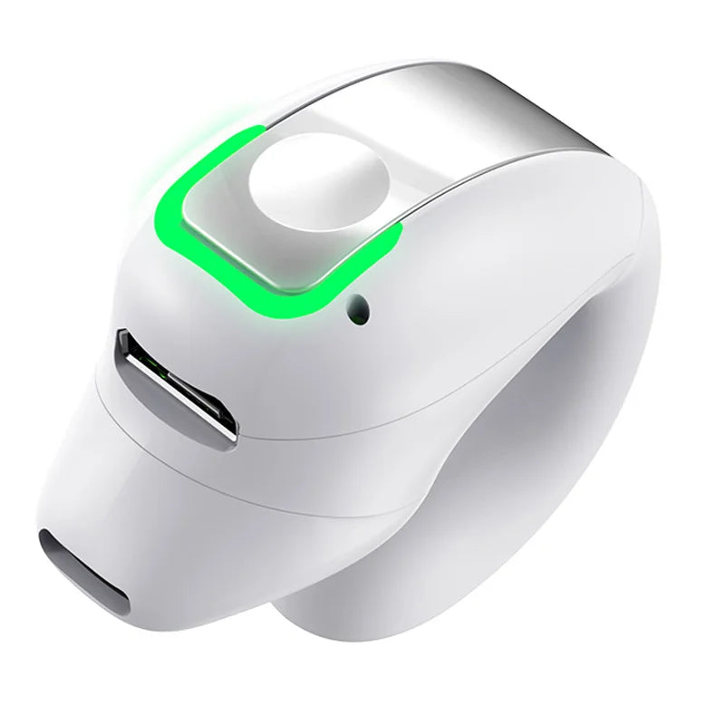 Headset With Microphone Bluetooth 5.3 Ear Clip Headphone TWS Wireless Earphone Single In-Ear HD HiFi Stereo Touch Control Sports