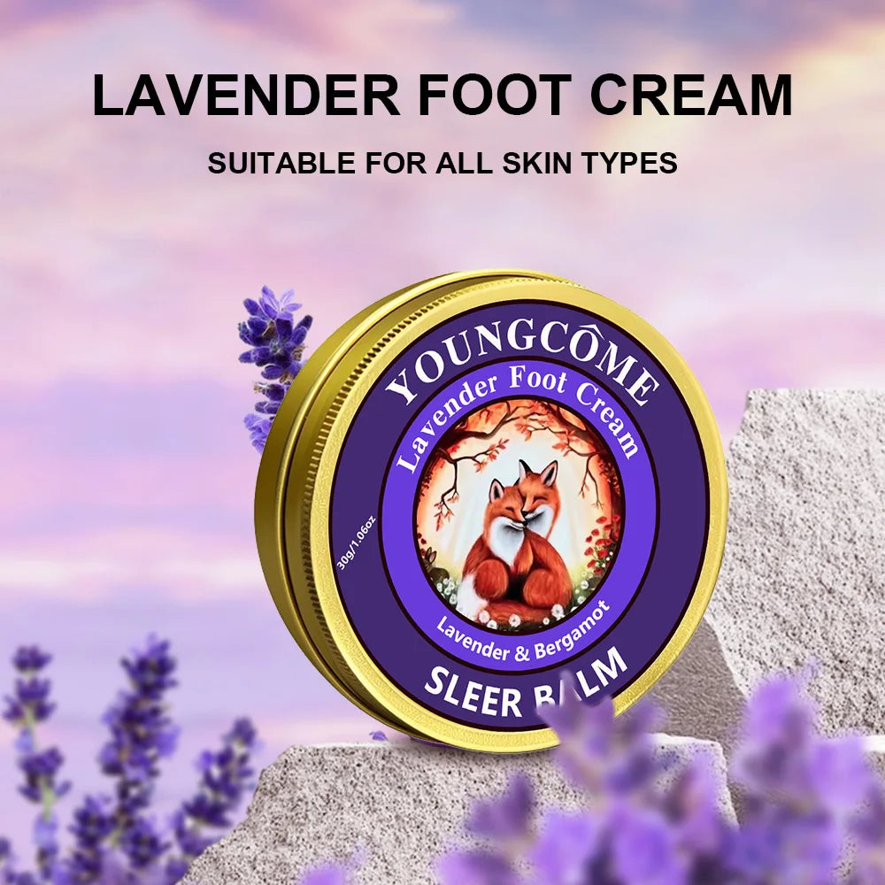 Lavender Hand and Foot Care Moisturizing Cream,deeply nourishes the skin, Remove Dead Skin, improving dryness and roughness