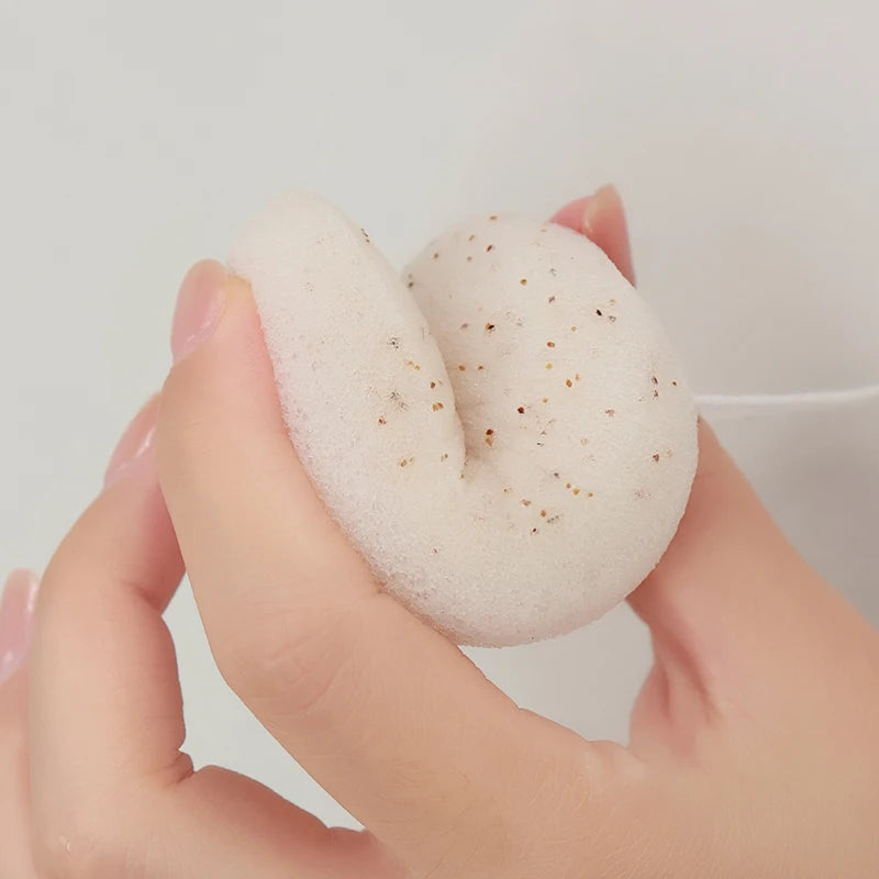 Brainbow Face Washing Konjac Sponge Narural Cleanse Exfoliator Puff Face Cleaning Sponge SwiftNest