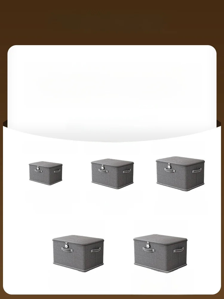 Large Capaci Loable Fabric Storage Box Foldable Organizer for Clothes And Accories Home And Office Use Wardrobe Solution