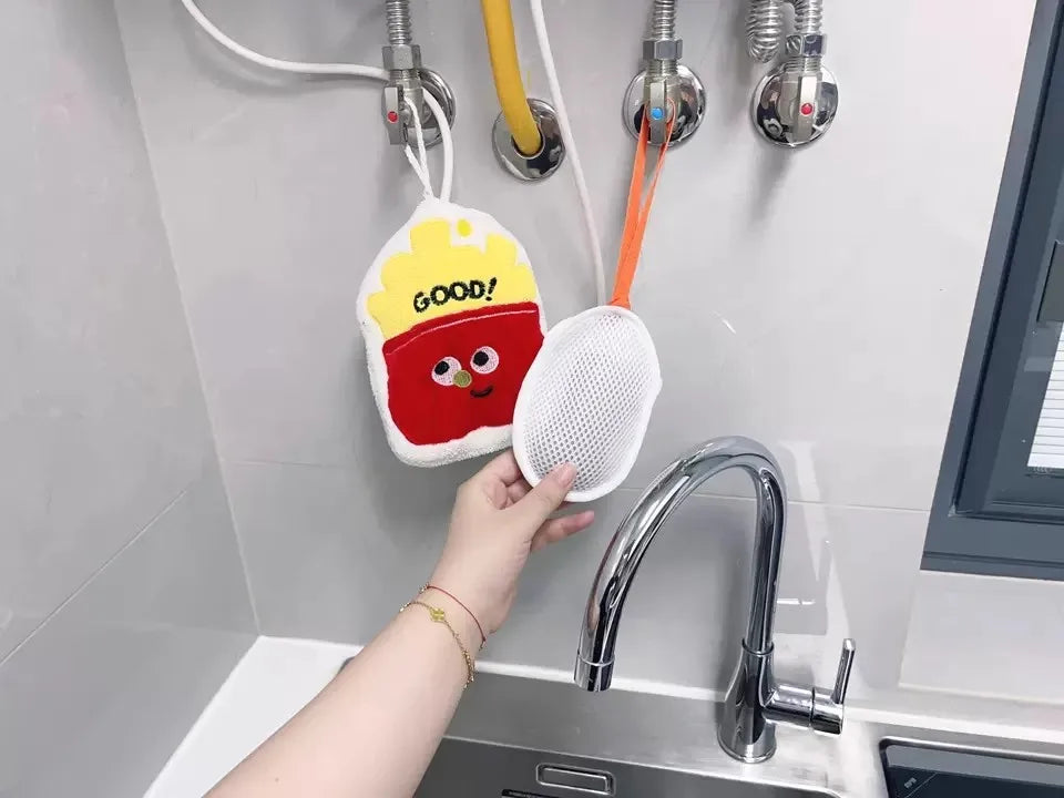 حقيبة شبكية للعناية الشخصية بالصابون مع حبل تعليق، حامل استحمام وسفر سريع الرغوة، شبكة حمام، فرشاة زهور، ملحقات الحمام