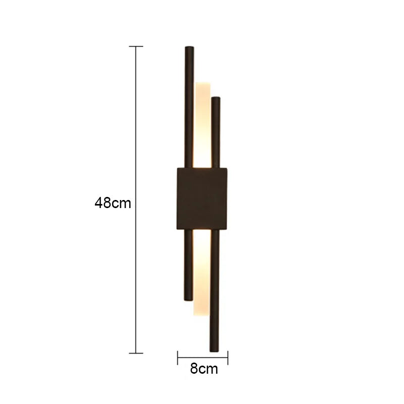 Bedroom Bedside Wall Lamp Simple Modern Living Room Aisle Corridor Background Light Luxury Style Living Room Lighting