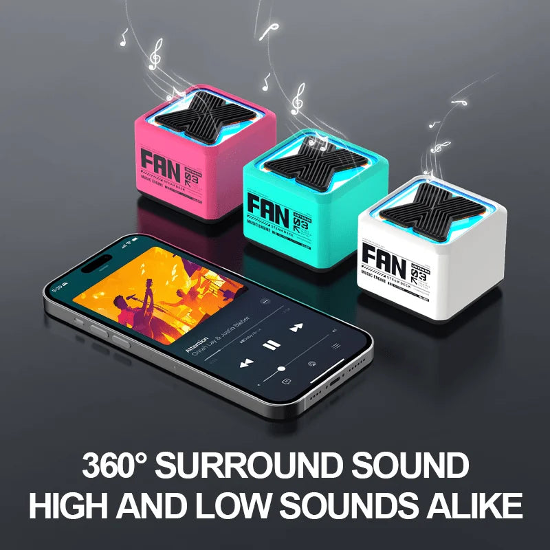 wireless bluetooth Speaker Mini Portable speaker with Stereo Pairing Hands-Free Call for Travel Outdoor Wireless BT Speakers