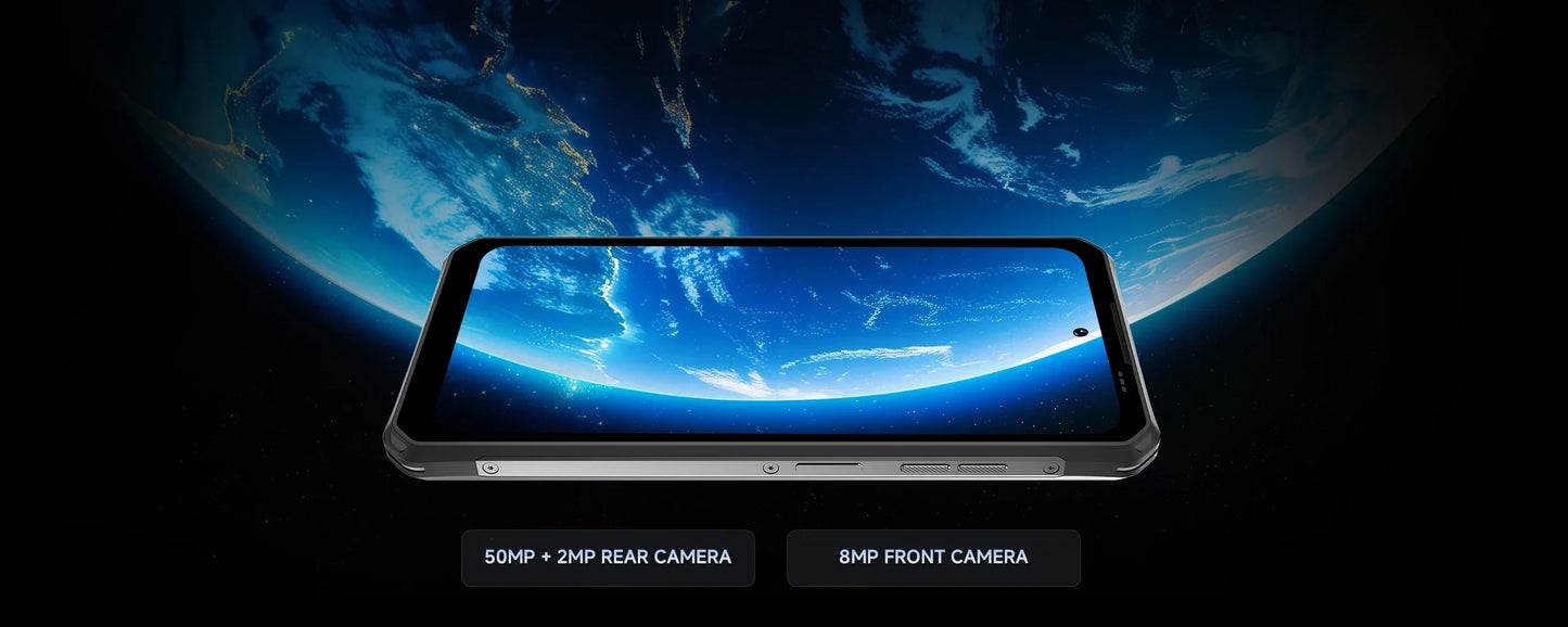 LAGENIO Panther 1 Ultra-thin Smartphone 6.7" HD 4+128GB Rugged Mobile Phone 13MP 5150mAh 4G Cellphone Android 15 Fingerprint NFC