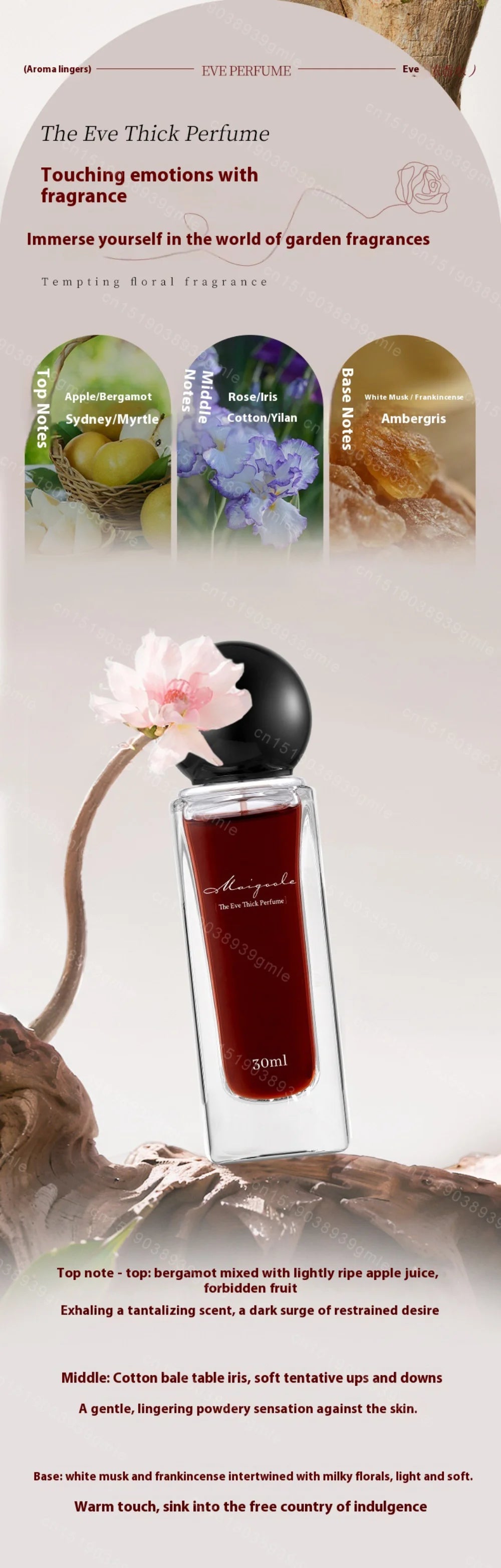 30Ml Fresh Fruity Perfume Floral Notes Long-Lasting Fragrance Light Niche Pheromone Women Classic Eau De Parfum Cologne Spray SwiftNest