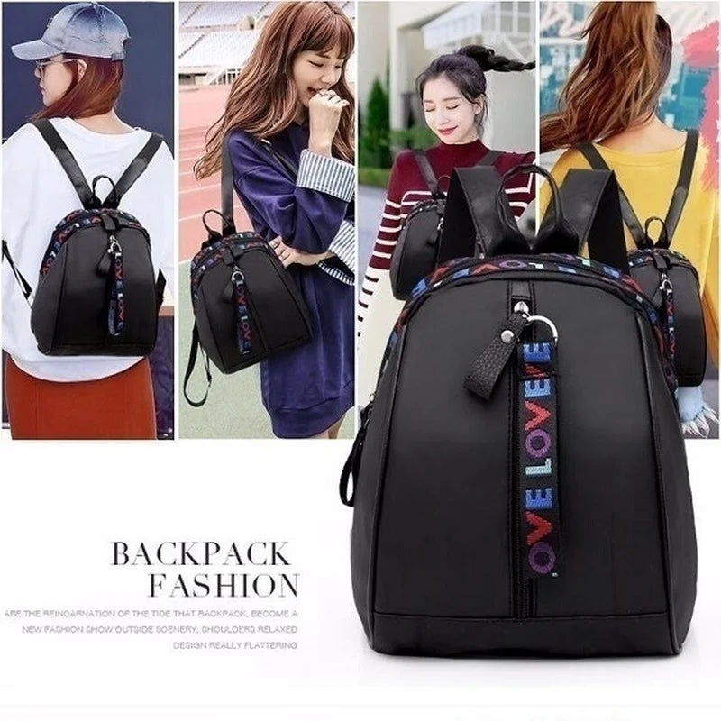Mini Men's Backpack Fashion Small Black Shoulder School Bag for Man Canvas Designer Waterproof Sports Travel Male Backpacks