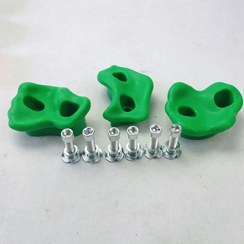 Toys For Children Kids Rock Climbing Wall Holds Games Children Wood Wall Climbing Stones Toys Child Playground Outdoor Playset