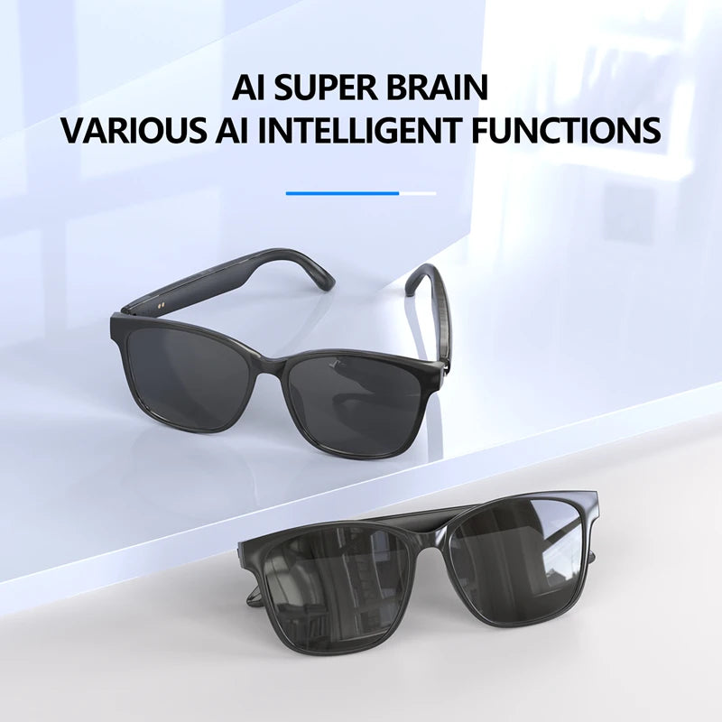 HY-C8 AI Smart Glasses Intelligent Translation Wireless Bluetooth Glasses Real-time Simultaneous Interpretation Headset