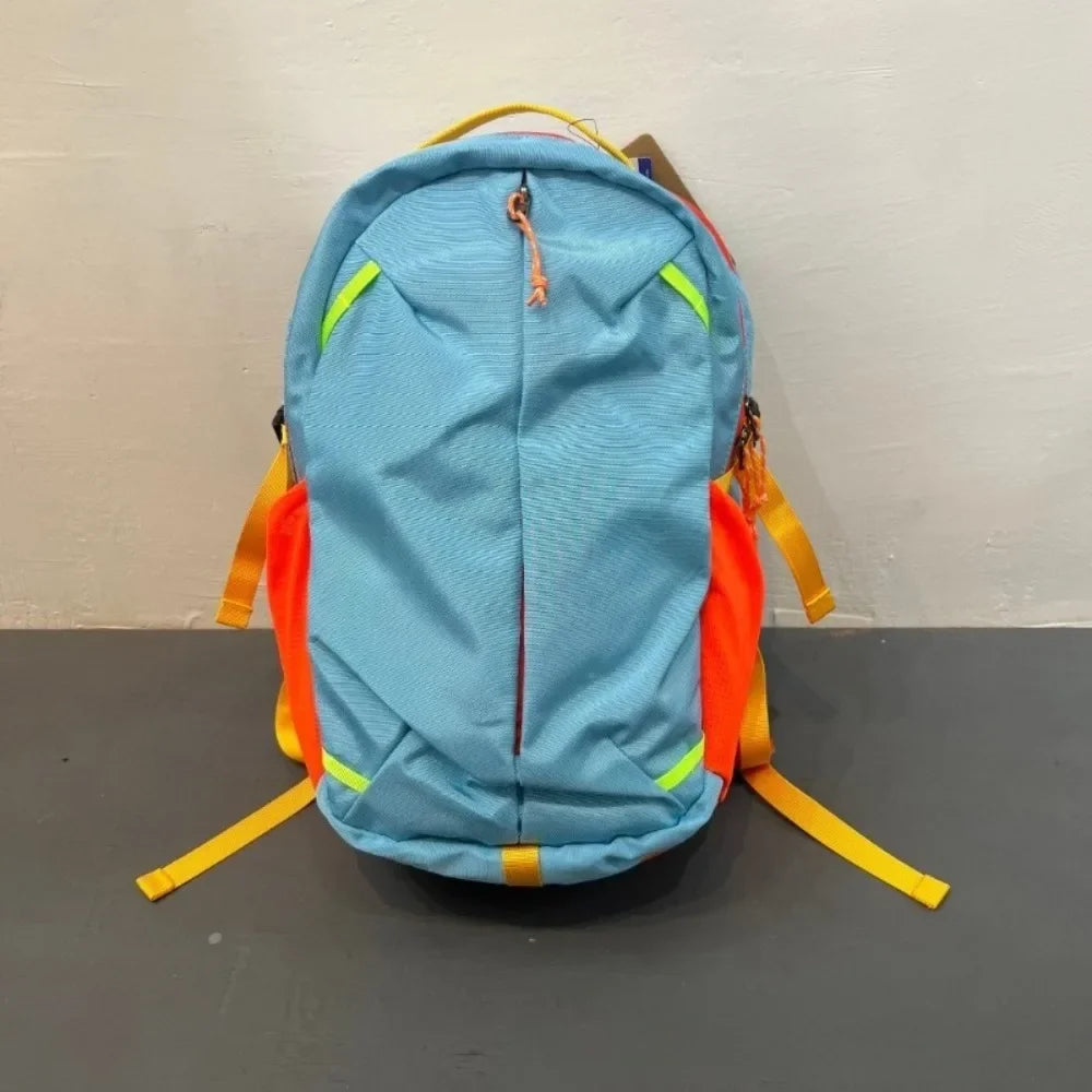 New men's and women's sports contrasting color backpacks, outdoor hiking and leisure travel backpacks, sports hiking bag