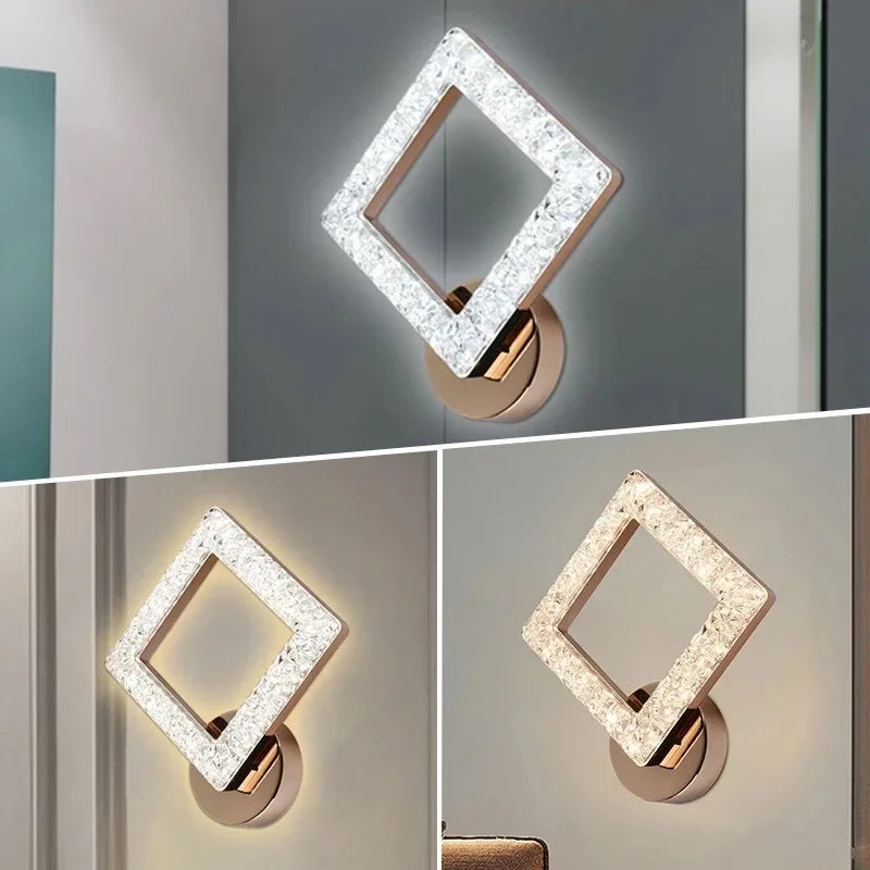 Bedside lamp bedroom decoration new master living  staircase modern simple background aisle wall light