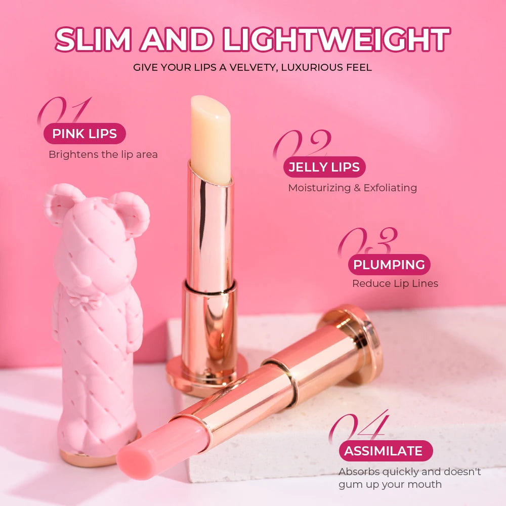 أحمر شفاه مرطب بيوتي جلازد بير، مرطب شفاه ملون، أحمر شفاه مغذي، سهل التلوين، مائي