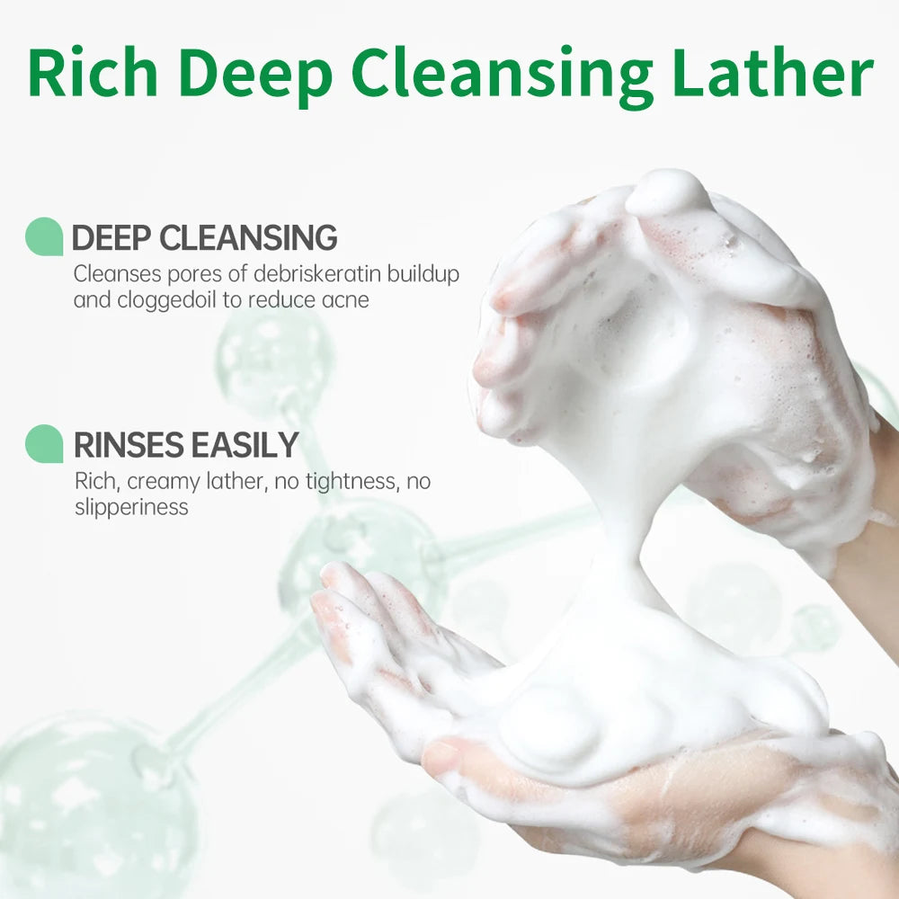 منظف ​​الوجه للرجال، مرطب ومنعش ونظيف للبشرة، منتجات العناية بالبشرة في الصيف، التحكم في الزيوت، إزالة الرؤوس السوداء