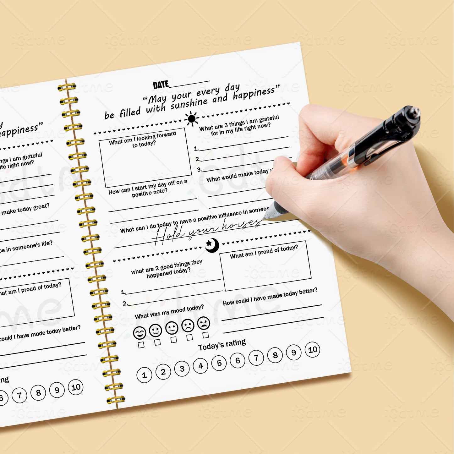 EMOTIONAL JOURNAL --Adult Mental Health Planner,Wellness Workbook,Therapy Worksheet,Anxiety Management,Self Care Tracker