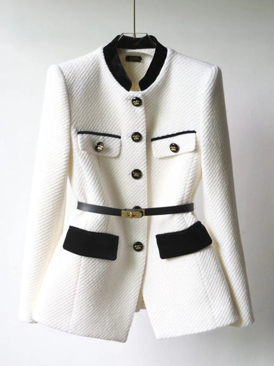 Fashion Temperament Single Breasted Loose Women's Suit Coat New in Spring Autumn Long Sleeve Casual Ladies Blazer Jacket Top SwiftNest