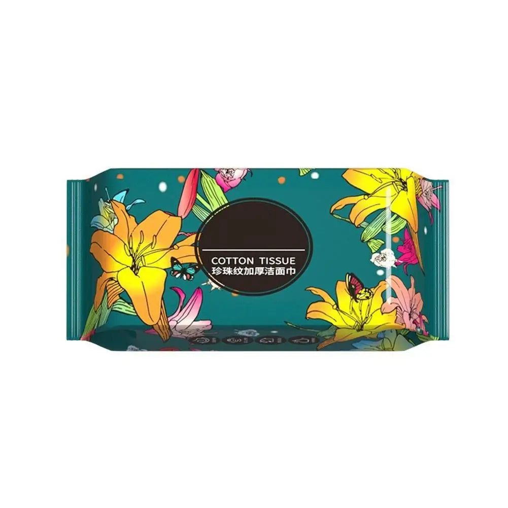 منشفة وجه قابلة للاستخدام مرة واحدة، منشفة قطنية ناعمة قابلة للاستخراج، مناشف إزالة مكياج صالونات التجميل، أداة غسيل للعناية بالبشرة من القطن الناعم