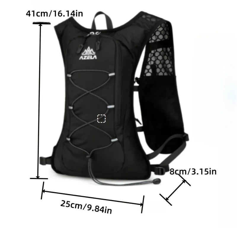 1pc New Outdoor Sports Marathon Backpack, Cycling Backpack, Hiking Backpack, Lightweight Multi-pocket Design