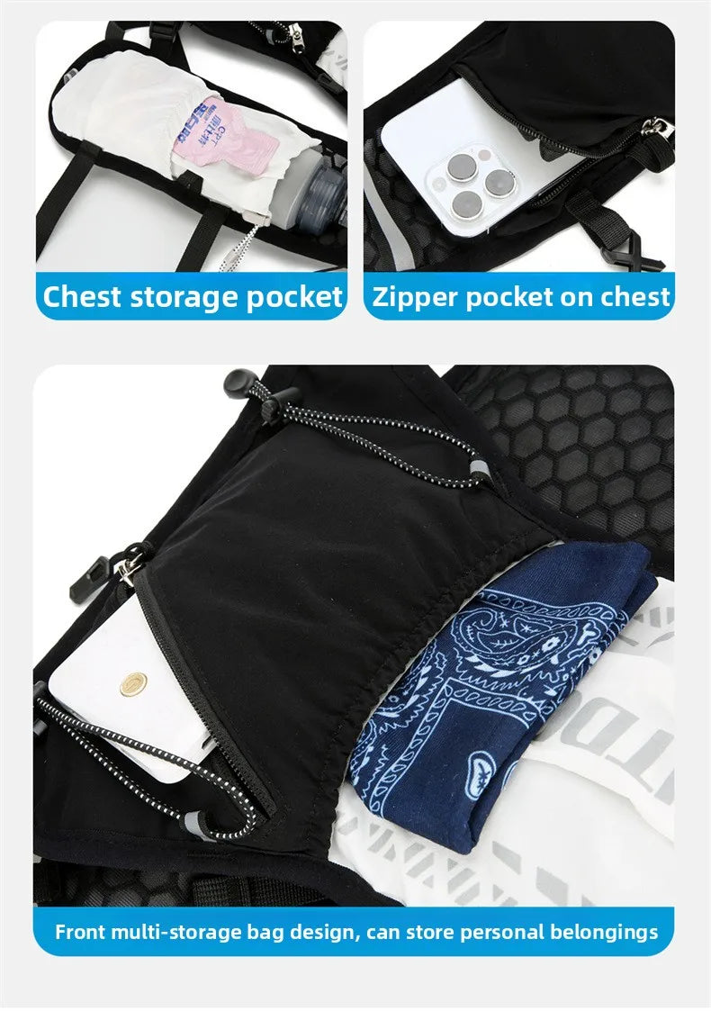 Outdoor sports water bag, hiking, running, cycling, backpack, off-road hiking backpack, water bag package