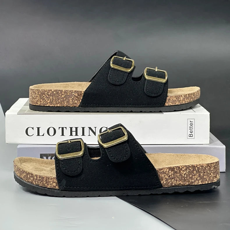 صنادل شاطئ للنساء والرجال 2024، صنادل خارجية مصممة، أحذية مريحة سهلة الارتداء، مناسبة للصيف في الخارج